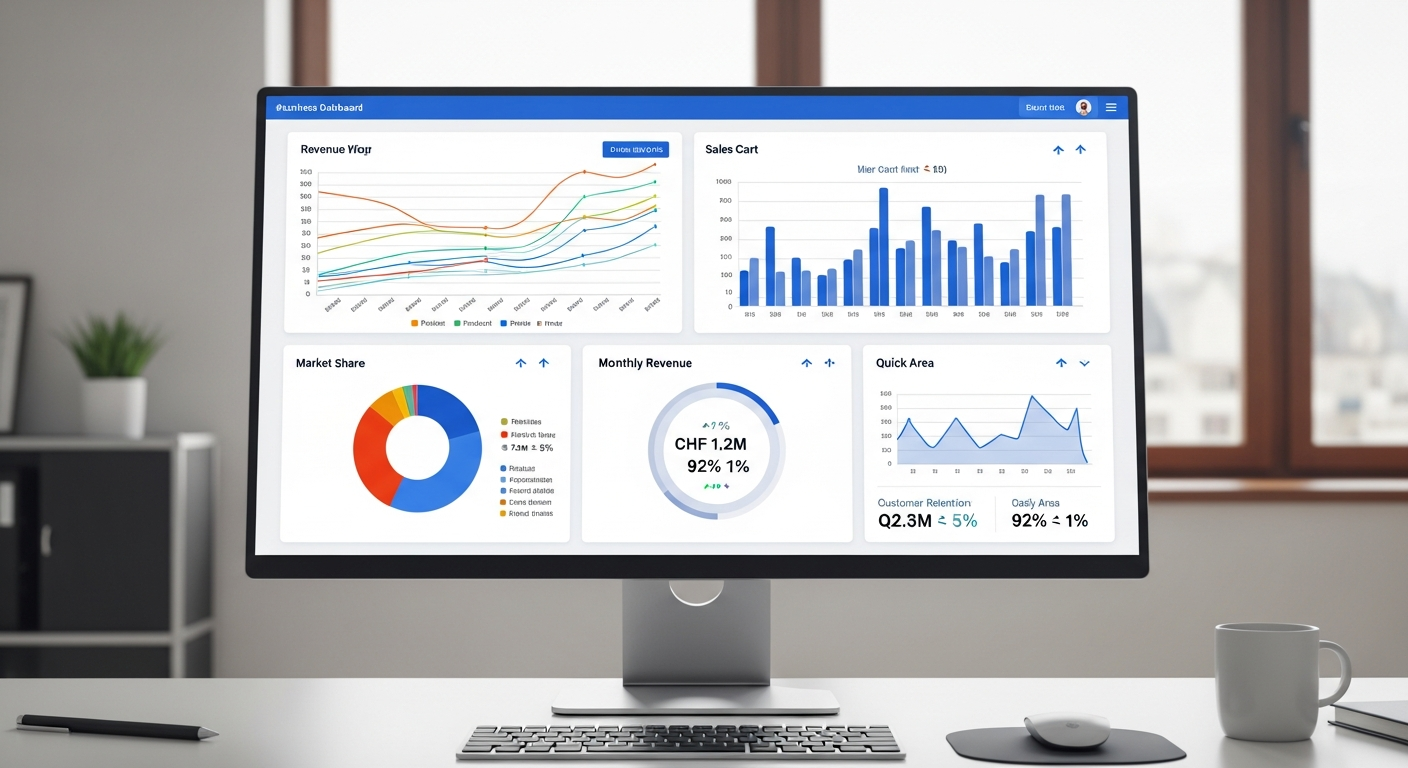 Dashboard für KMU: Die wichtigsten Kennzahlen im Blick
